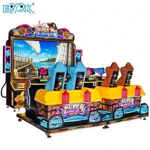 Coin Operated Games Arcade Super Robinson Simulator Video Redemption Lottery Game Machine