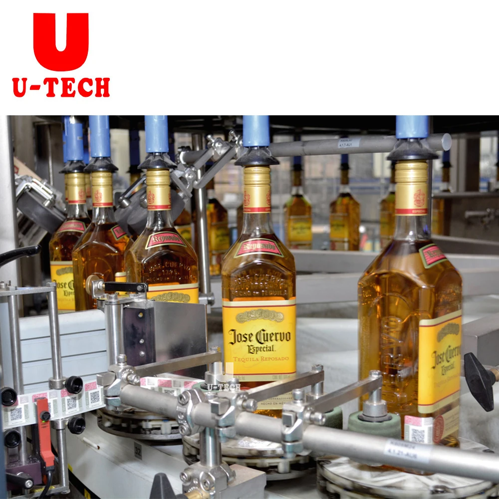 Cheaper Price A To Z automatic Glass Bottle liquid filling machine line vodka bottle Bottling Plant grape wine production line