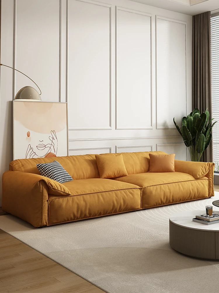 Italian Luxury Modern 4-seat Couch Convertible Modular Sectional Sofa ...