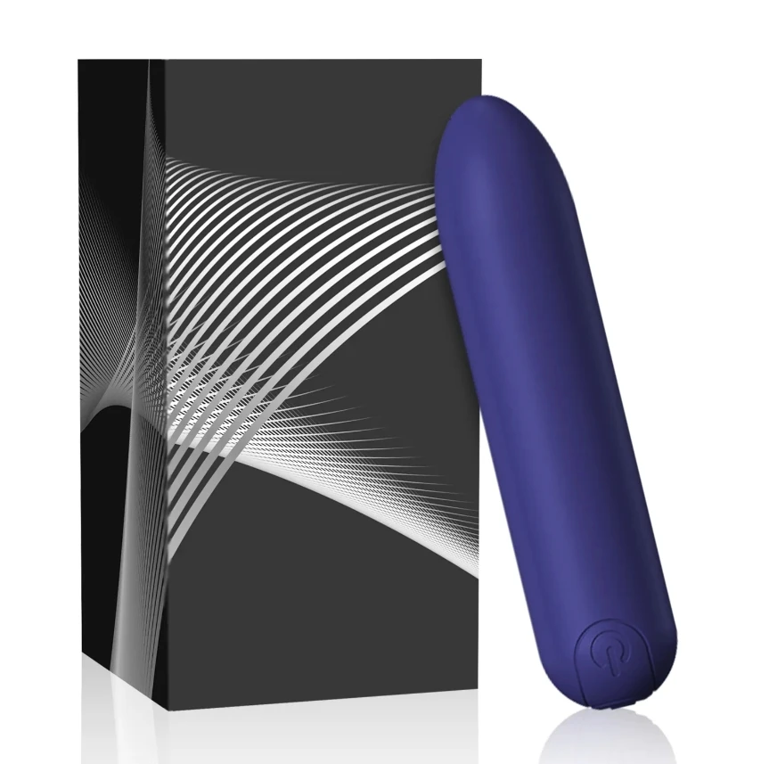 Mini Bullet Vibrators Full Silicone Mini Vibrating Sex Toy Finger Massager  G Spot Nipple Small Bullet Vibrator Toys for Women