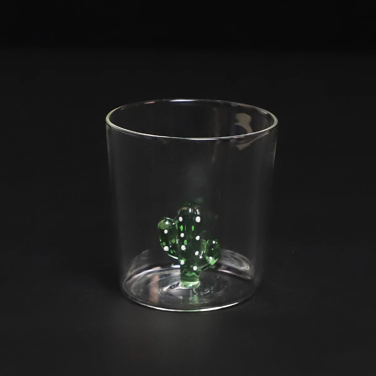 High-value creativity ingenious minimalist design vintage christmas cheap transparent crystal simple design glass cup