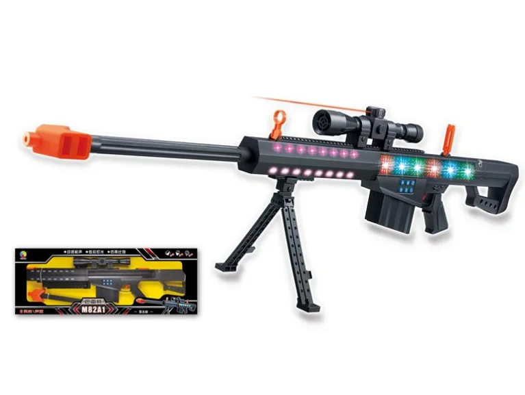 Высококачественный Безопасный детский Электрический воздушный мягкий пистолет Ak47, игрушечный набор, оптовая продажа, игра для стрельбы с холодным светом и музыкой для мальчиков