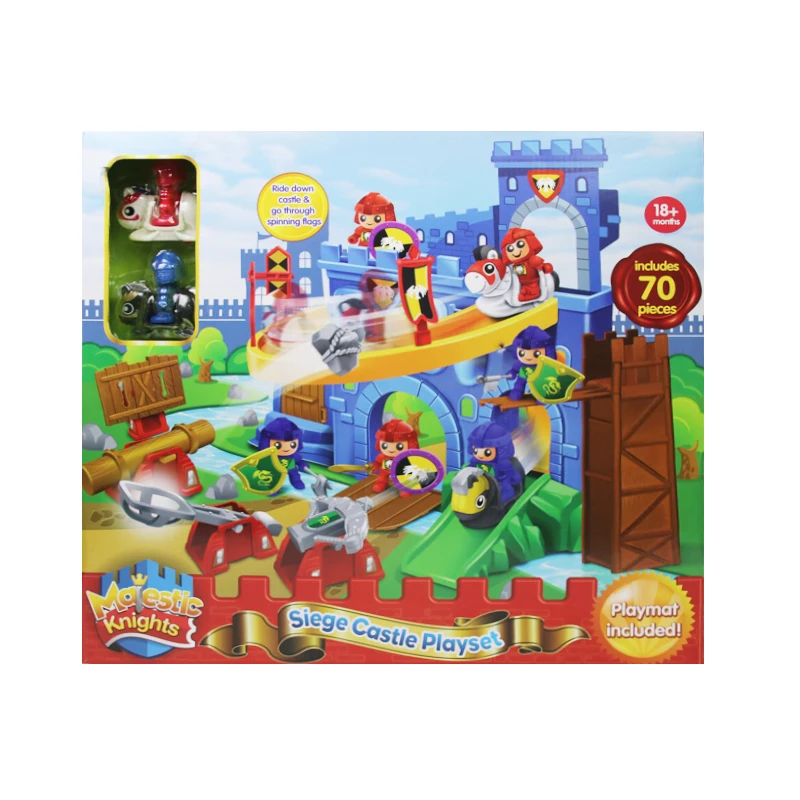 Majestic knights siege castle shop playset