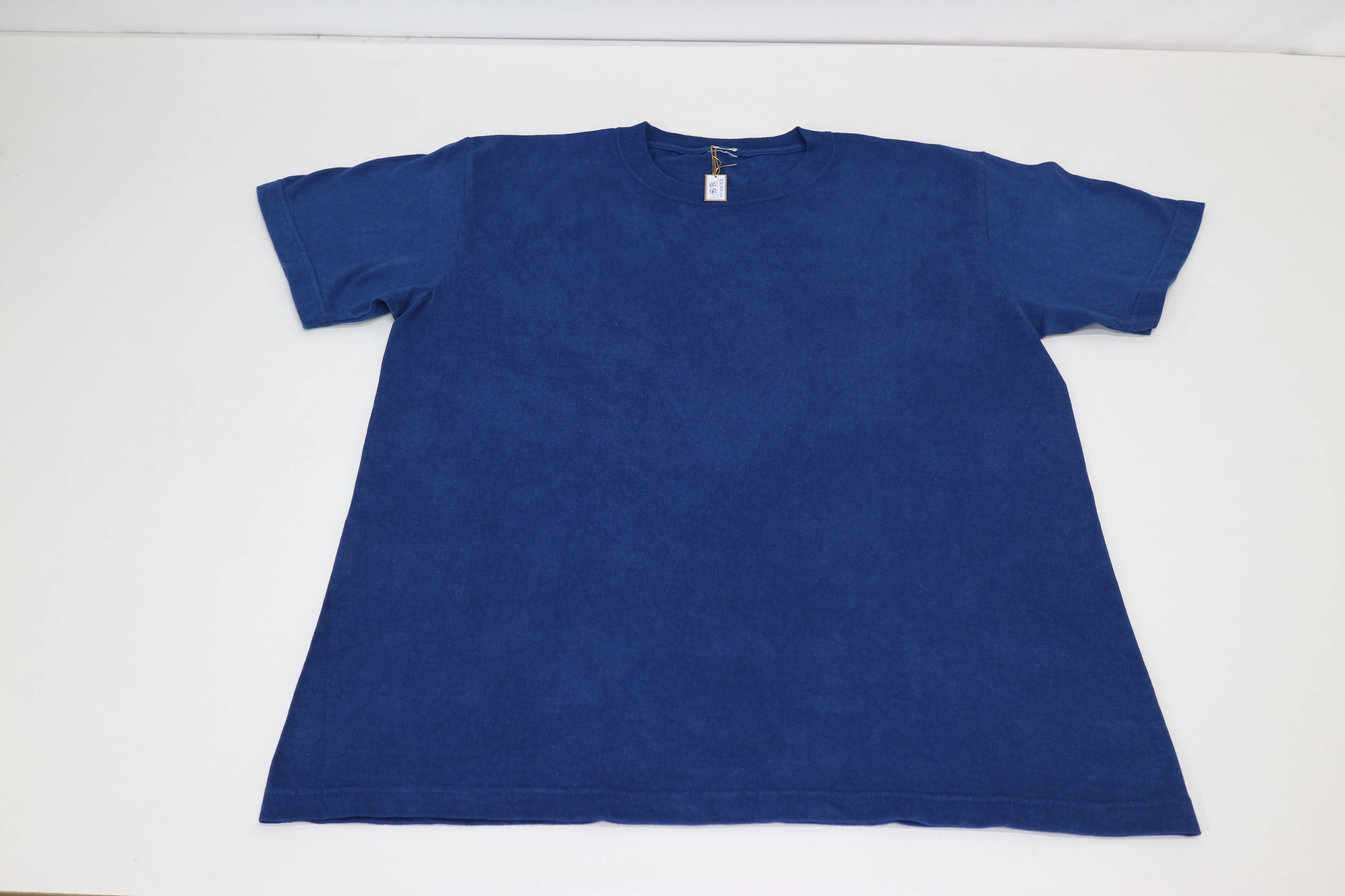 Carefully hand-dyed three patterns men cotton tshirt for hot summer
