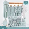 ensemble bleu épais de 21 pièces