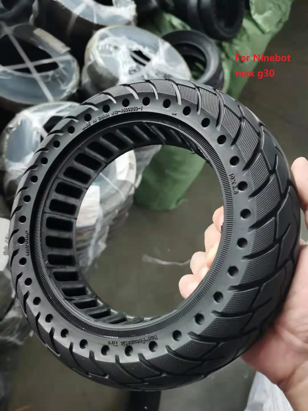 Superbsail Popular Shock Absorption EU Warehouse Scooter Tyre For Nine G30 Max Electric Scooter 10*2.5