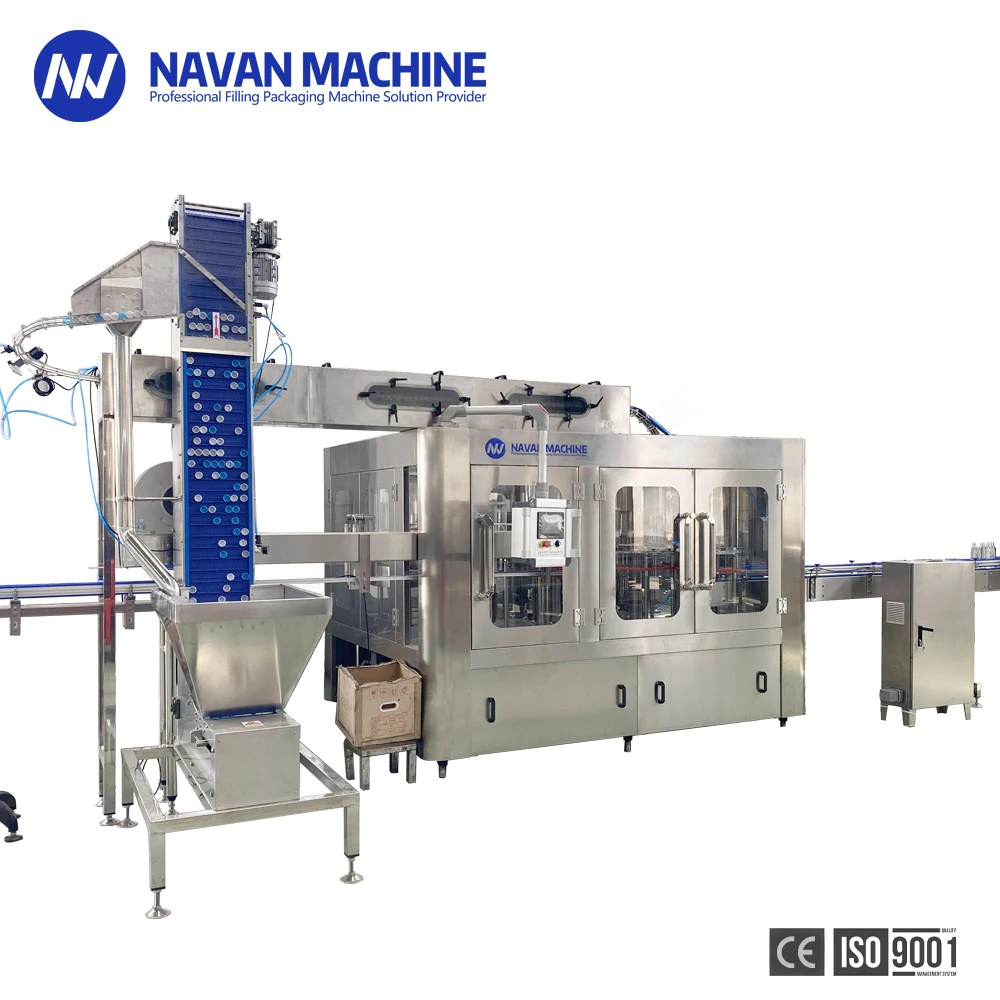 Full Set Complete Automatic PET Plastic Small Bottle Drinking Mineral Water Production Line / Bottle Water Filling Machine manufacture