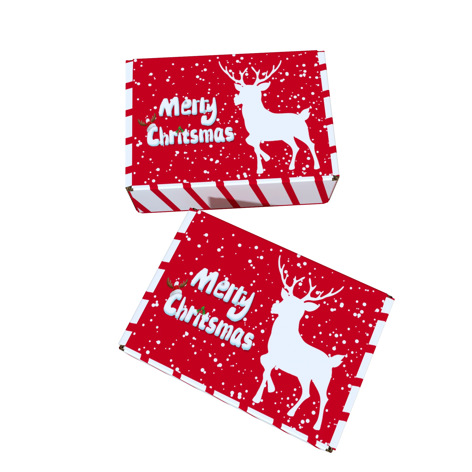 product wholesale calendar christmas tree gift packaging box santa claus clothing gift box christmas sweater sock packaging mail box-7