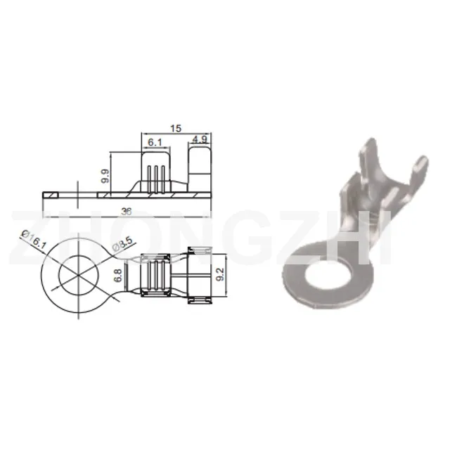 St0315a810 Automotive Crimping Ring Terminal For Fuse Box Buy