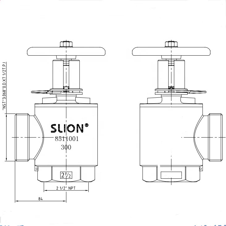 FM UL Angle Hose Valve supplier