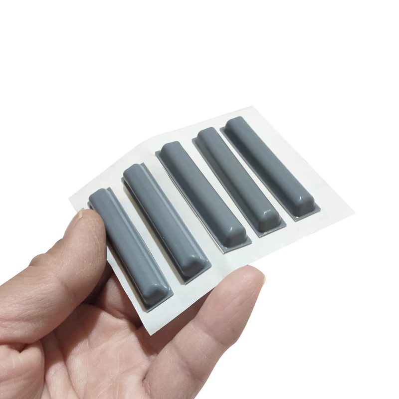 Rubber Self Adhesive Silicone Feet Laptop Square Nonslip Rubber Feet