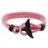 Pink rope and black fish tail 18