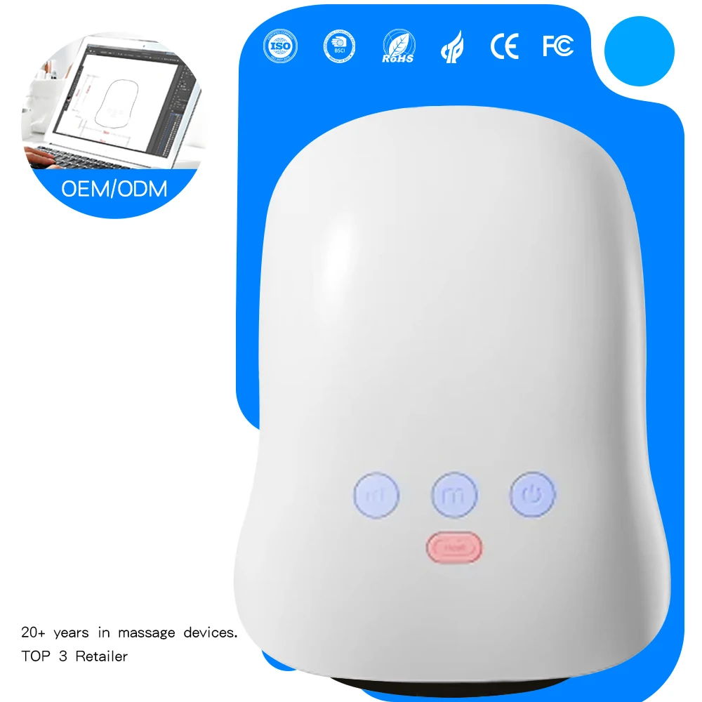 Becozy H7005 Best Price Compact Portable Rechargeable Type-C Hand Massager Airbag Kneading Mode Effective Reducing Joint Pain