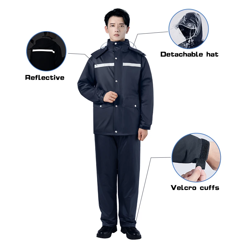 New  Split Raincoat Rainwear for Fishing for Bike and Motorcycle Riders in Rainy Conditionsel manufacture