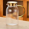 transparent 1500ml gold lid