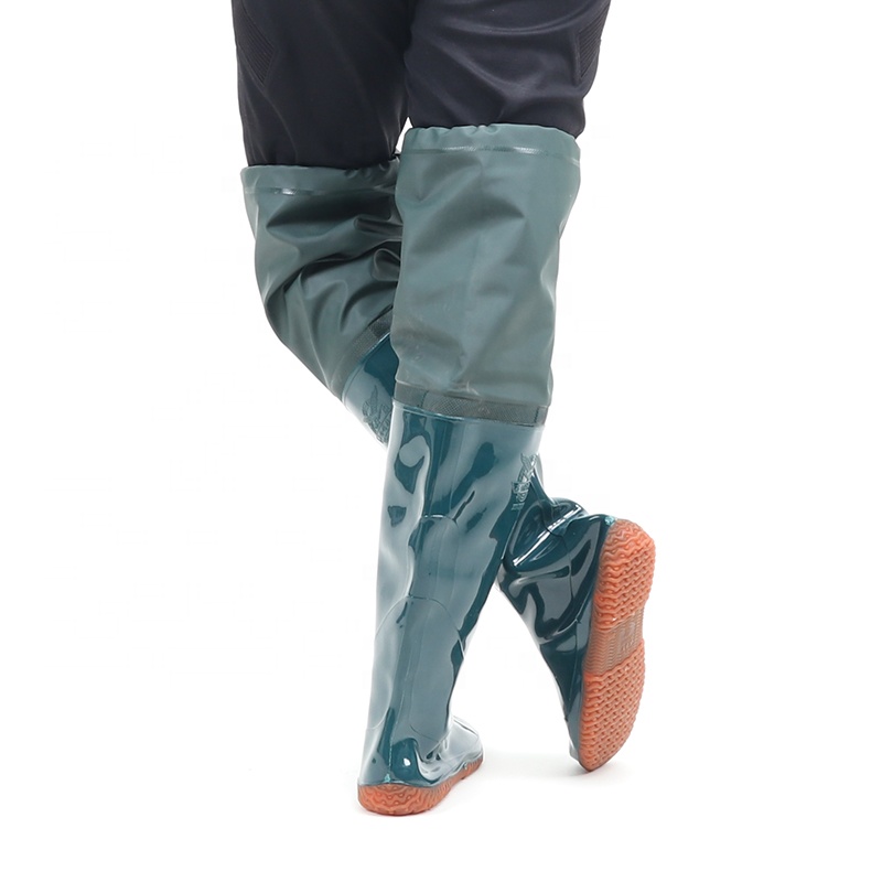 Недорогие защитные противоскользящие водонепроницаемые рабочие сапоги из ПВХ для сельского хозяйства унисекс, сапоги от дождя