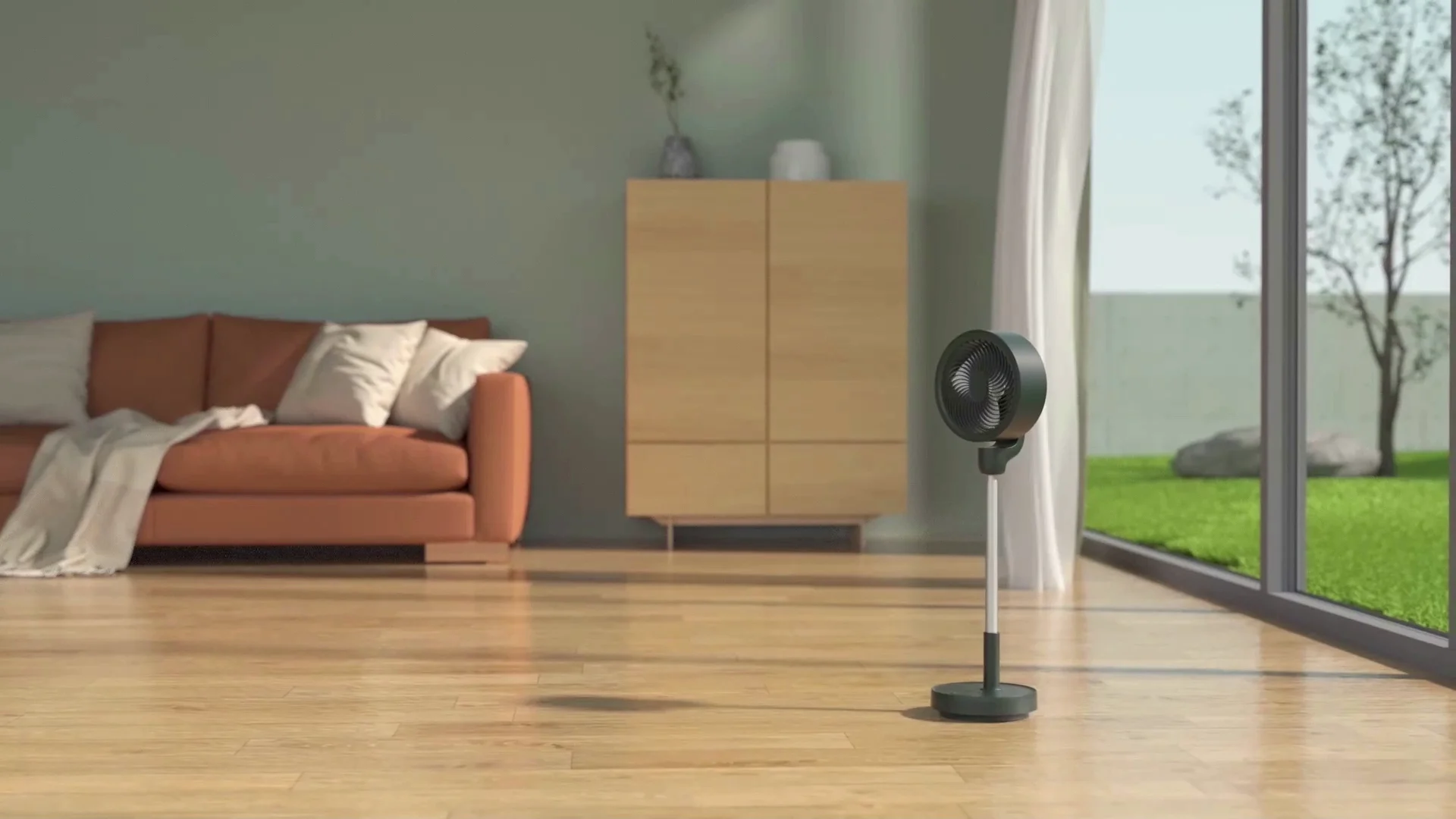 Guangdong Stretch Air Portable Circulation Fan Room Air Circulating