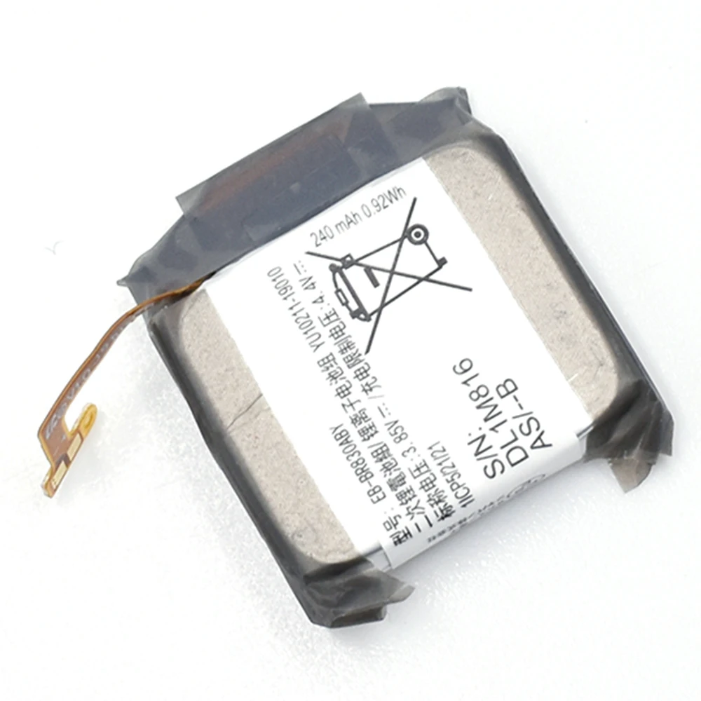 EB-BR830ABY de batería de repuesto Original para samsung galaxy watch  active2, SM-R835 de SM-R830 de 40mm, batería auténtica de 247mah, cero perio