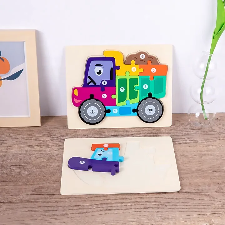 Wooden Pentominoes Puzzle Games - Smart Math Toys