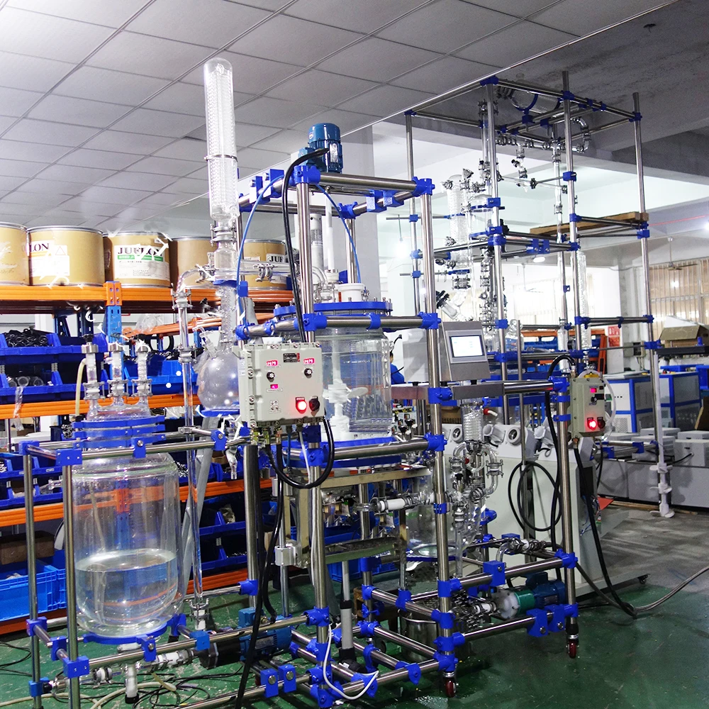 100l 200l Chemical reactor Continuous Stirred Tank Reactor manufacture