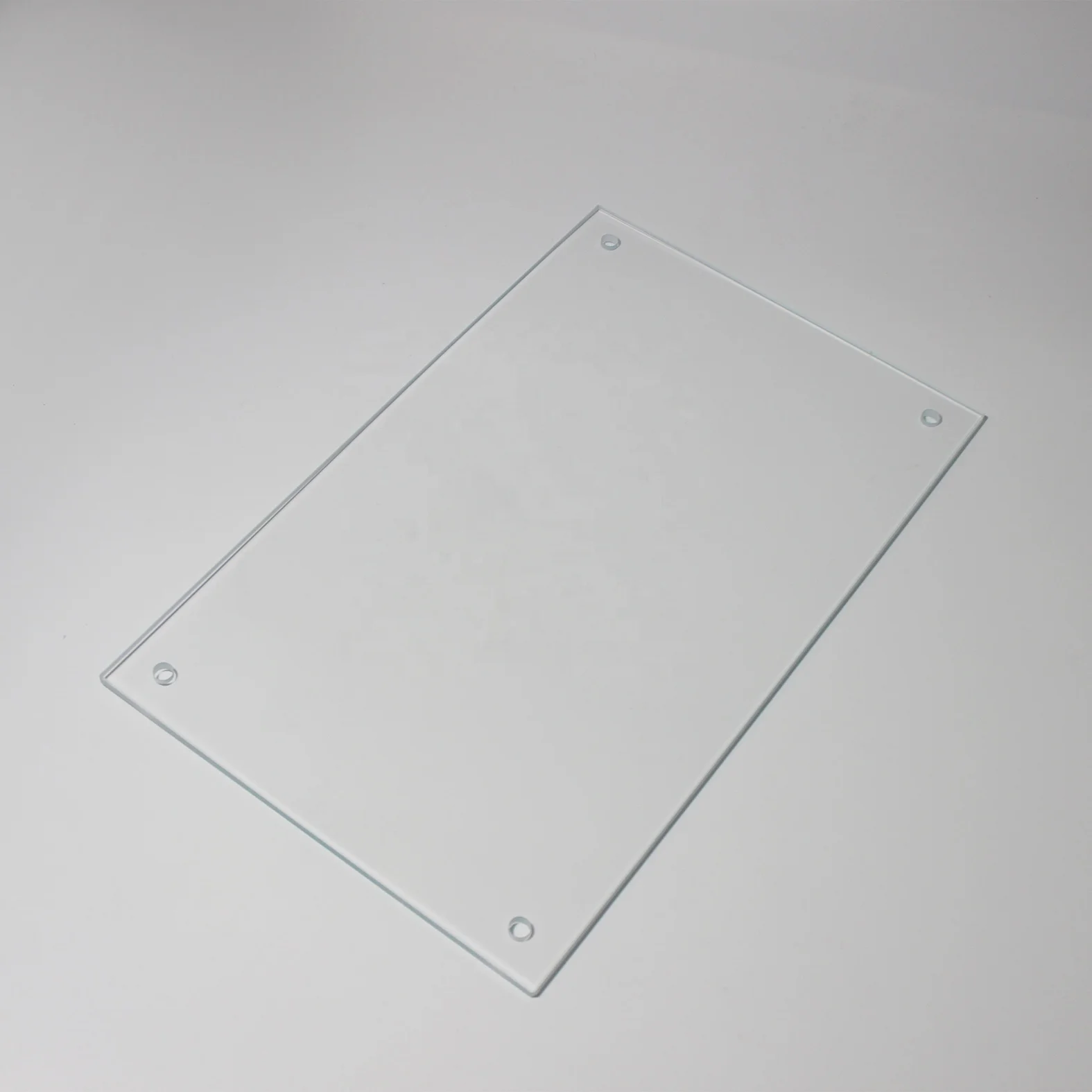 VY Optics Optical Glass Optical Window 100mm Rectangular K9 Glass Window With Holes
