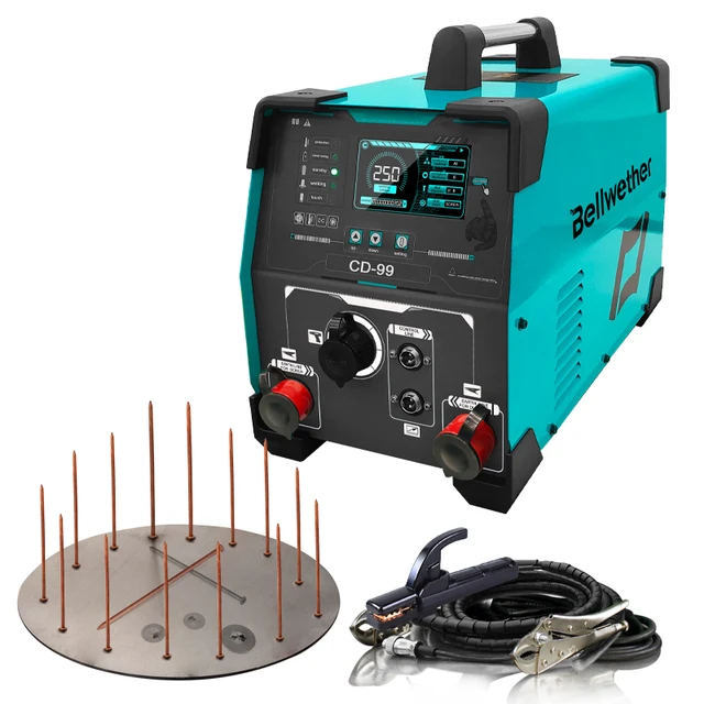 Marine Insulation Pin Welding Machine Duct  Pin Welder CD-99 Capacitor Discharge Inverter Stud Welding Machine