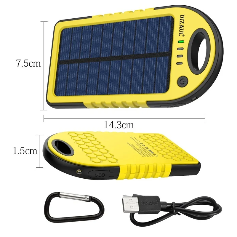 Universal Solar Power Bank 4000mah 8000mah Solar Charger Controllers  Portable Battery Charger For Iphone Samsung - Buy Solar Power Bank 4000mah,Solar  Charger Bank,Solar Charger Controllers Product on 