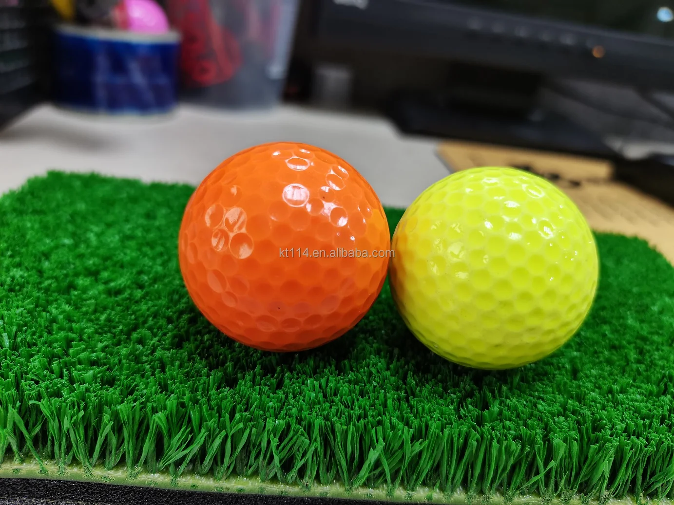 Tournament Quality Two Layer Colorful Golf Balls Buy Bulk Golf Balls,Floating Golf Ball,Large