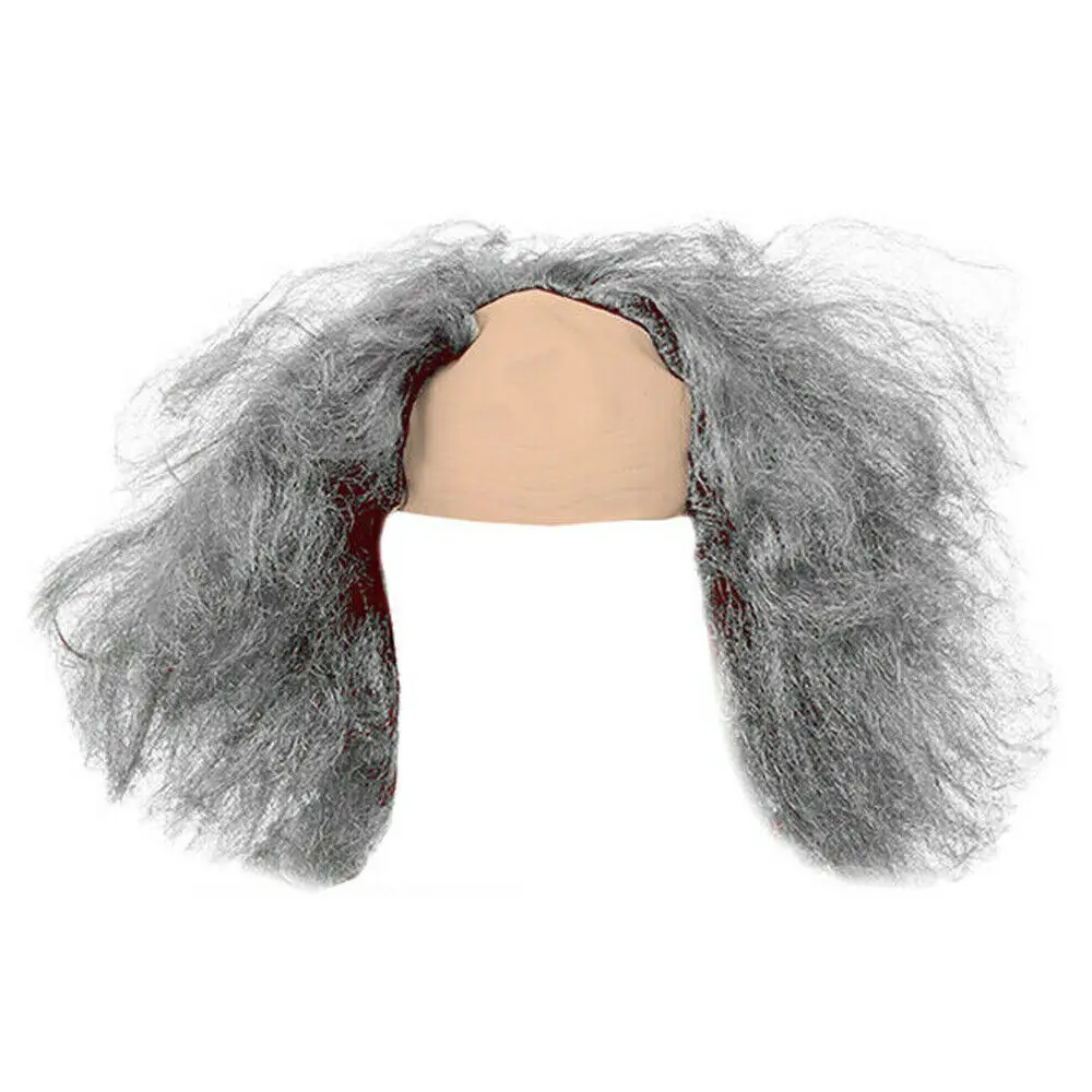 Mad Clown Wigs Scientist Man Bald Hair Halloween Fancy Dress Costume  Accessory - Buy Wig,Man Bald Wig,Clown Wigs Product on Alibaba.com