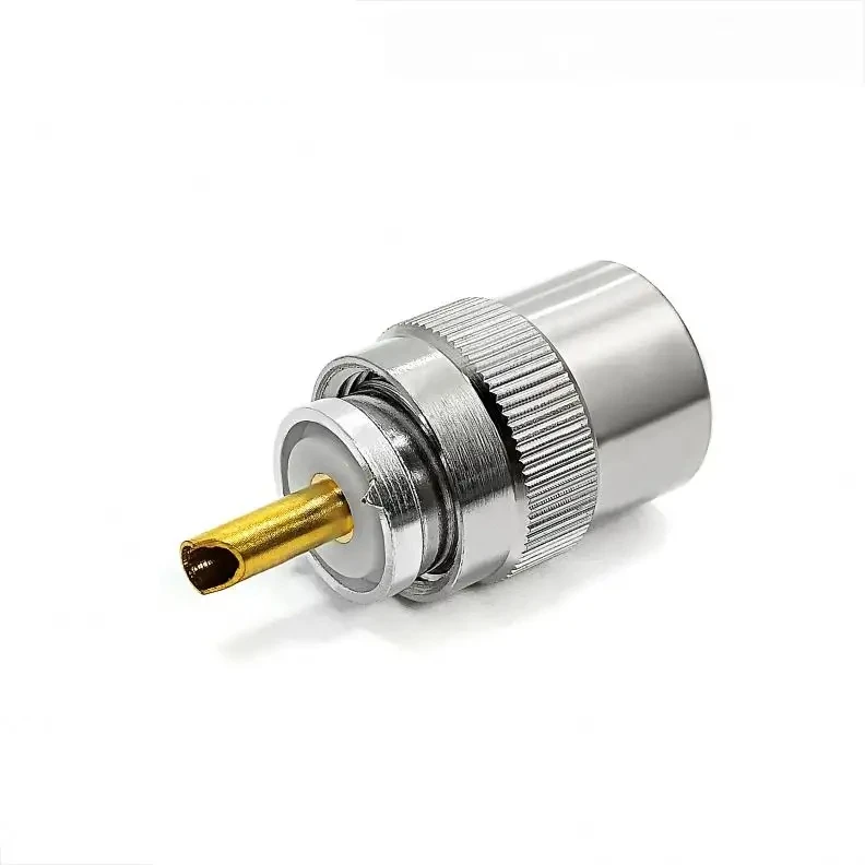 Male Straight Twist-On Type UHF SL16 PL259 Connector Solder For LMR400 RG8 H-1000 Cable details