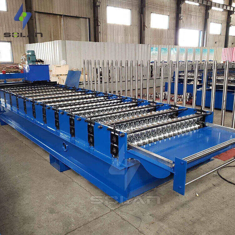 China Making High Quality And Best Price Corrugated Steel Roofing Sheet Making Machine For Building Material Machinery