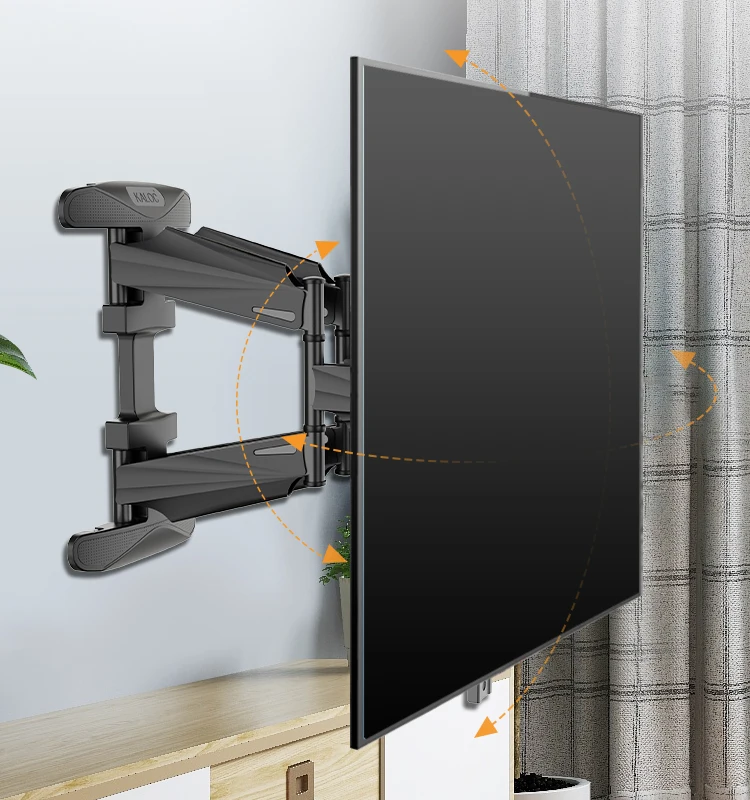 KALOC KLC S8 Full Motion TV Wall Mount for 40-85 Inch TVs - Ideal