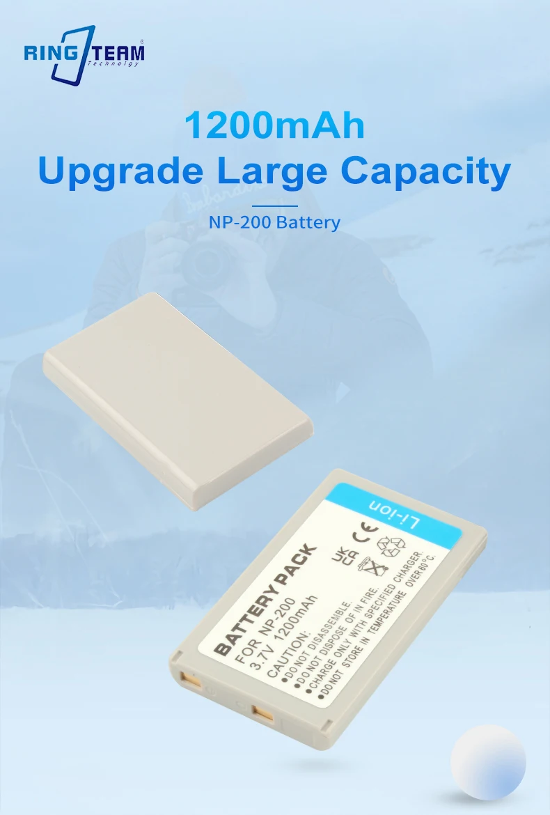 NP-200 NP200 Battery for Konica Minolta Dimage X  Xg  X6  Xi  Xt  Xt Biz Cameras details