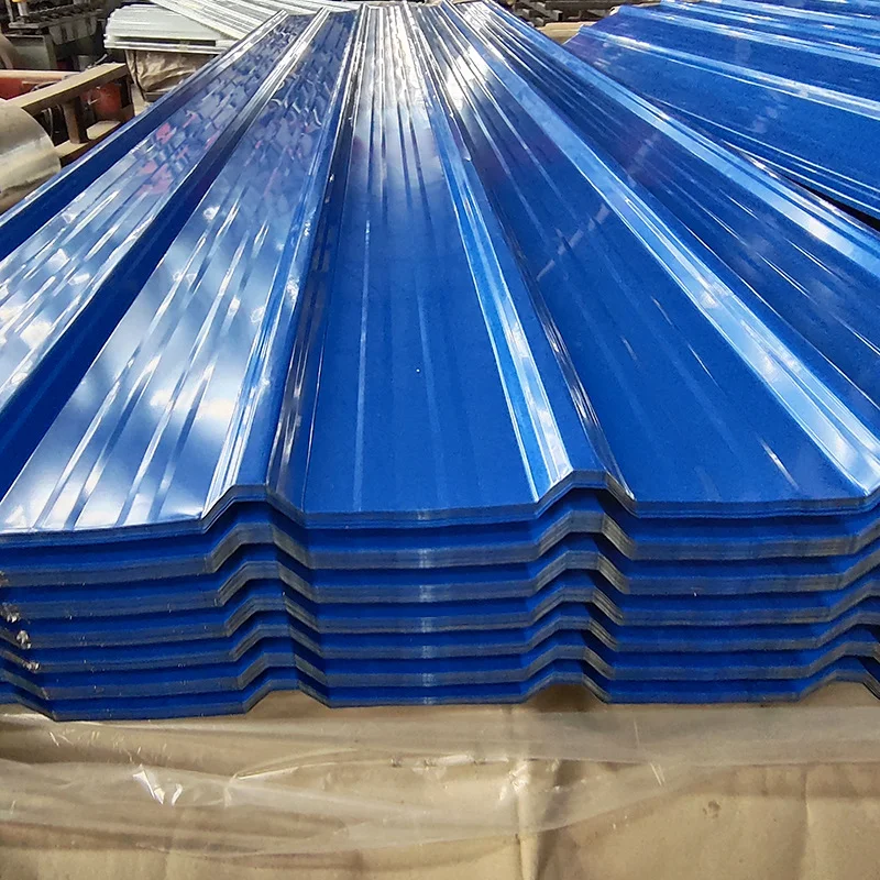 Corrugated Steel Roofing Sheet 26 Gauge 4ft X 8ft Sheets Corrugated  Galvanized Steel Sheet Metal Roof Tiles Wall
