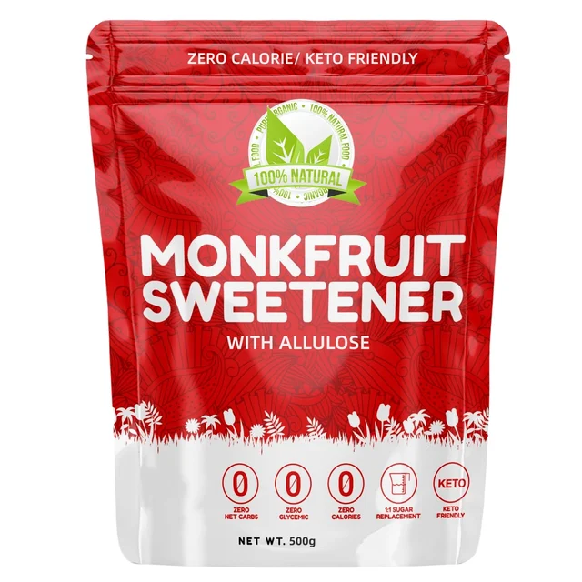 Fast delivery bulk organic monk fruit allulose /stevia erythritol /Allulose keto sweetener