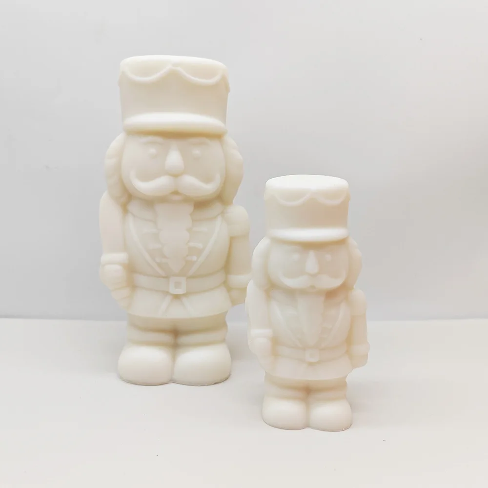 Walnut Soldier Silicone Mold - Soldier Walnut Decorative Scented Candle Mold supplier