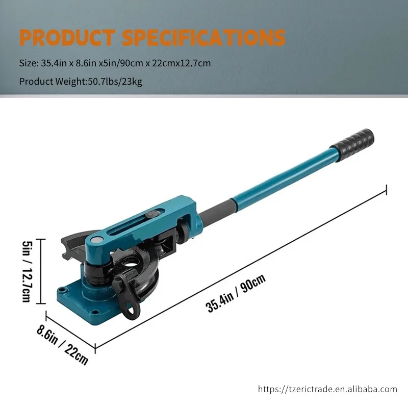 SWG-25 Heavy-Duty Manual Iron Pipe Bender - Precision