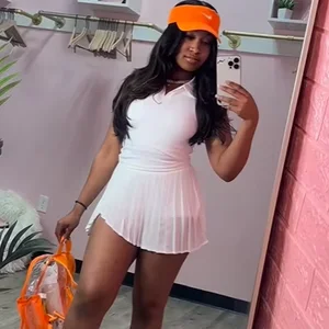 JY Z628ST Summer Athletic Wear Tank Top With Pleated Skort Casual Wear 2 Piece Set Solid Sets for Women Skirt Shorts