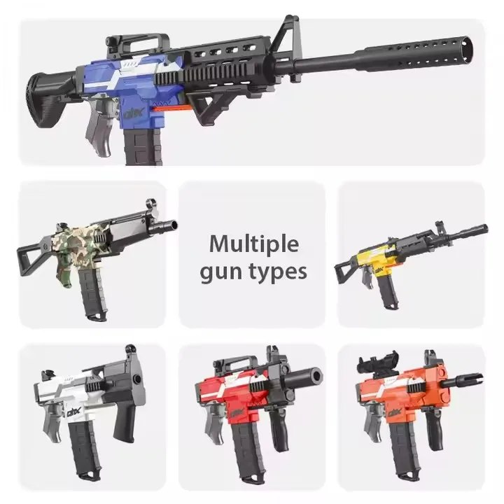 MP7A1 自動ソフトミサイルランチャー おもちゃ銃 電動ダーツブラスター