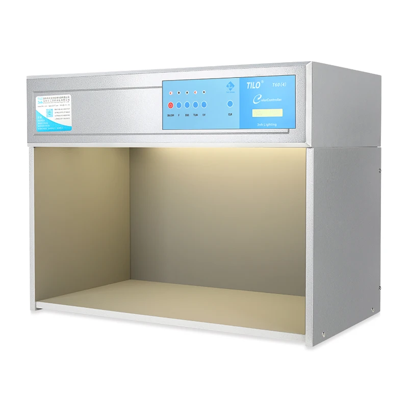 TILO T60 Textile Fabric Light Box D65 TL84 UV CWF Lights Testing Equipment Color Assessment Cabinets
