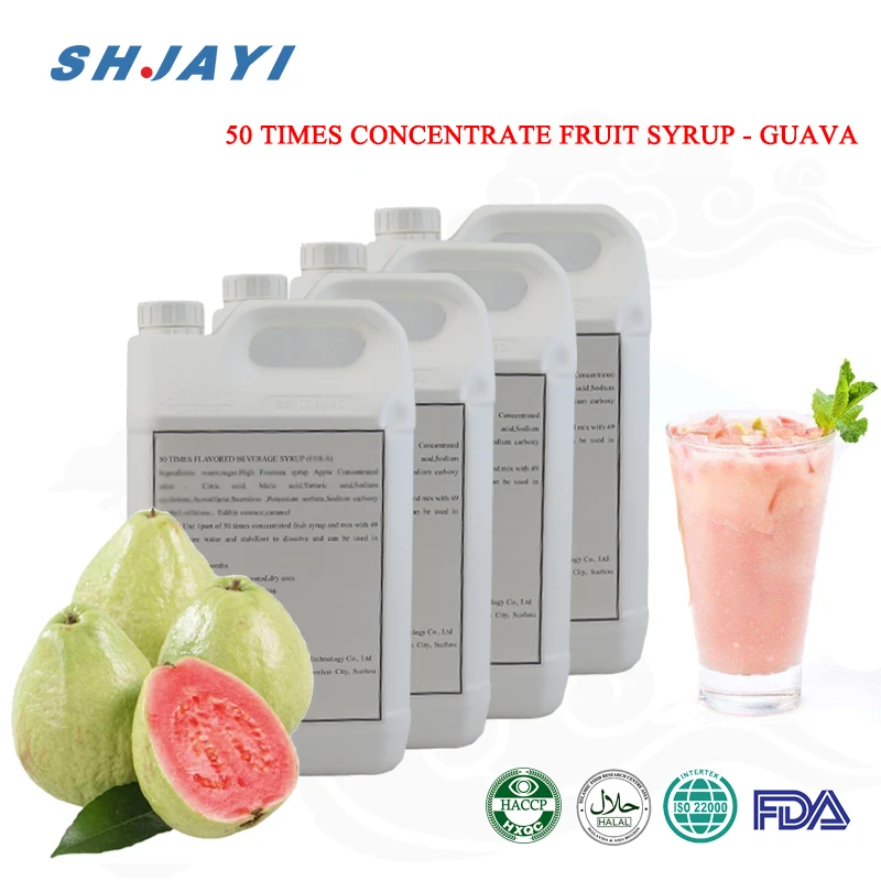 Лидер продаж 2021, концентрат сока 50 раз, концентрат фруктового сиропа-аромат гуавы