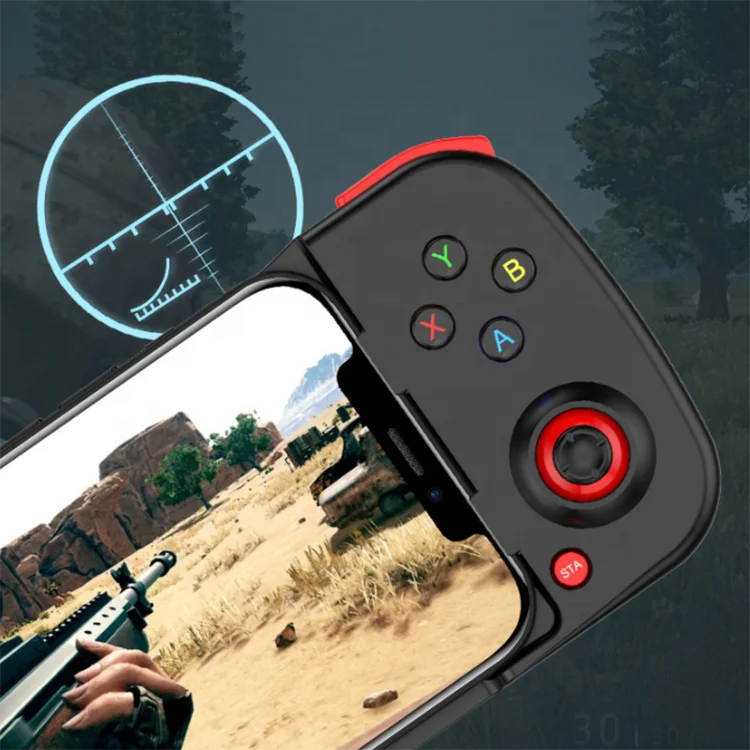 D3 Gamepad Telescopic Mobile Gaming Controller for PC IOS Android PUBG Switch PS4 Stretch Wireless 3D Joystick With Macro
