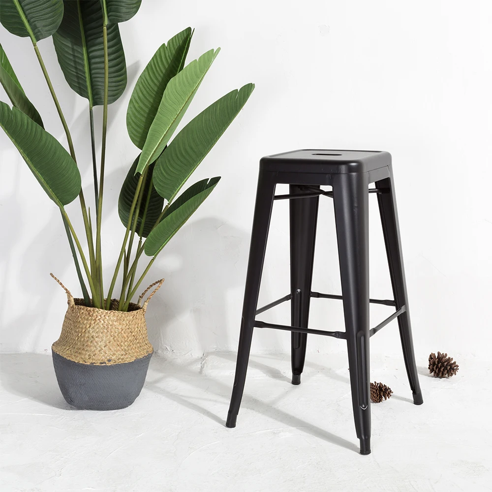 Индивидуальный высокий стул барные стулья стойка высота металлический барный с подставкой для