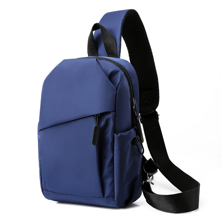 Men's chest bag 2021 new large capacity water backpack trend casual couple travel shoulder bag can be customized logo