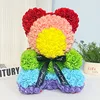 Rainbow rose bear