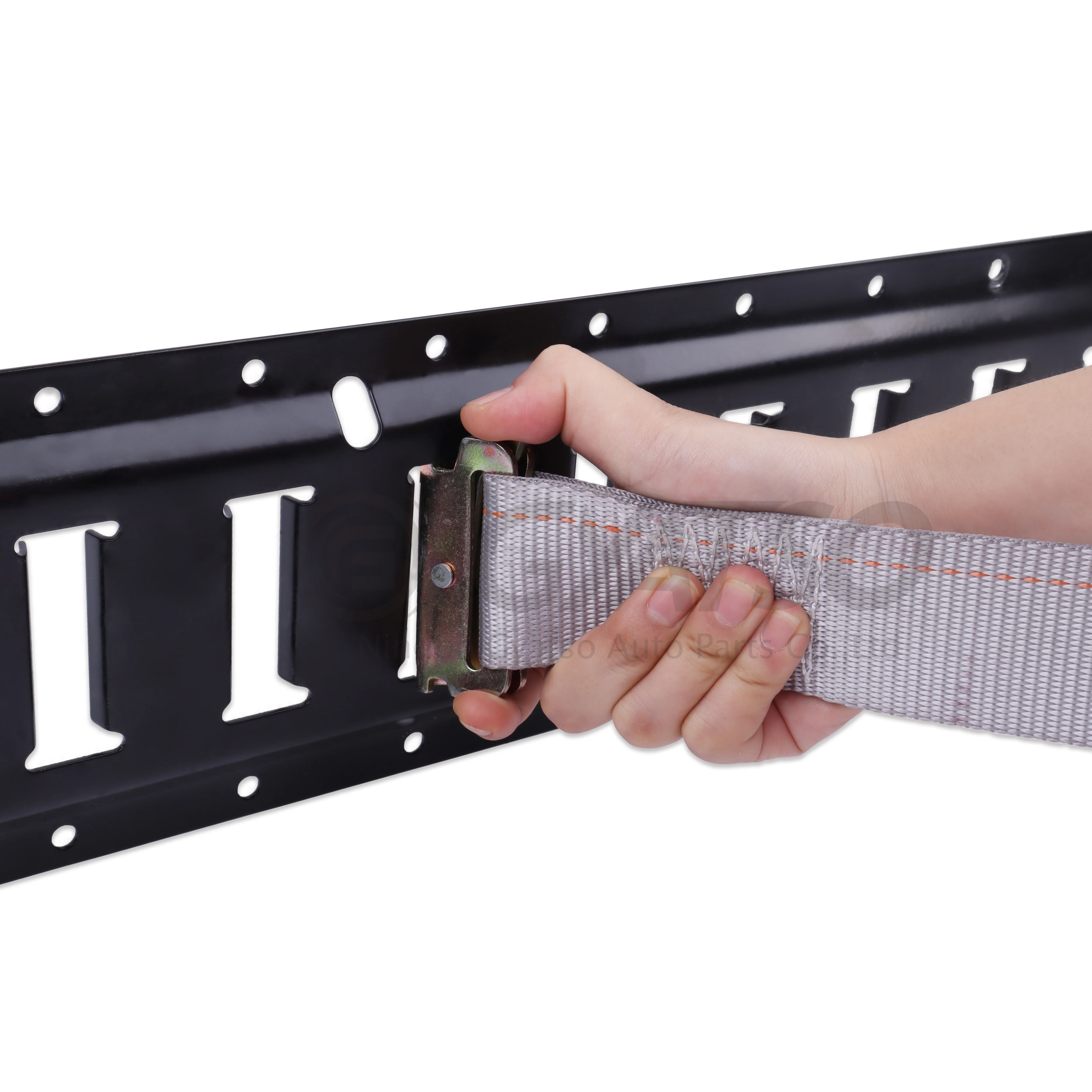 2 дюйма 16ft серый храповика металла настраиваемые запасные части автомобиль или грузовой трек сковать