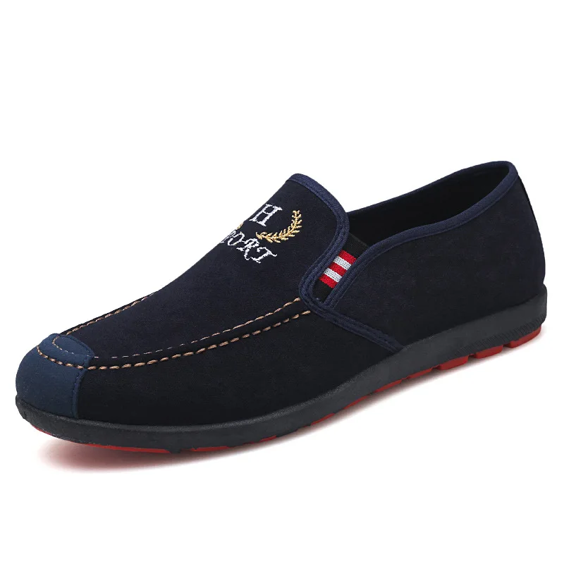 Scarpe da lavoro slip-on in tela Old Beijing Scarpe da guida