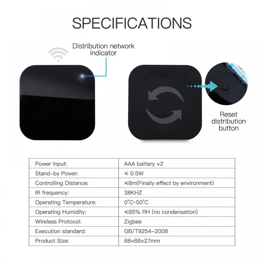 zigbee ir remote controller