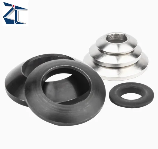 product custom made precision m4 m5 m6 m8 m10 countersunk load spreading metal aluminum arandela washer cup cone washer-62