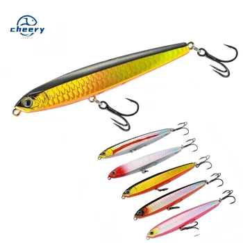 CHEERY Long Cast Sinking Vibrating Lure Pencil Stainless Steel Live Bait for Freshwater & Seawater Bass Fishing – Pencil – view 2
